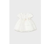 Vestido terciopelo bebé de Mayoral