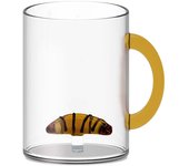 WD LifeStyle Copa de vidrio borosilicato Cc 420 ml Brioches Decor