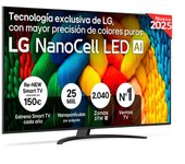 LG NanoCell 55NANO81A6A / Televisor Smart TV 55" Ultra HD 4K Nanocell LED HDR