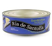 Sardinas en conserva Ría de Santoña 900 grs.: Exquisitas Sardinillas del Mar Cantábrico, Capturadas con Esmero y Conservadas en su Punto Óptimo para Brindarte una Experiencia Gastronómica Inolvidable en Cada Bocado