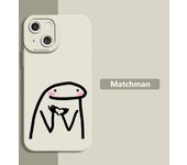 Cute Cartoon Matchman Phone Case For iPhone 14 Pro Max Cases iPhone 13 12 11 XS Max XR X 7 8 Plus 14 Shockproof Matte Soft Cover