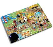 MERCHANDMANIA PUZZLE PEQUEÑO 63 PIEZAS one piece todos minks luffy tripulación pirata rompecabezas puzle anime manga shonen