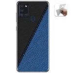 Tumundosmartphone Funda Gel Tpu para Samsung Galaxy A21s diseño Cuero 02 Dibujos