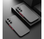 For Samsung Galaxy S24 Case Samsung Galaxy S21 S20 S22 S23 S24 fe S25 Plus 25 Ultra 5G Cover Matte Armor Bumper Case