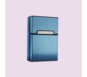1/2PC Aluminum Cigarette Case Holder Pocket Box Storage Container Gift Box