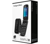 MaxCKruger & Matz Phone for Seniors KM0929 7 11 cm (2 8) 108 5 g Black