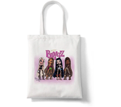 Kawaii Bratz Letter Women Bag Shopping Canvas Aesthetics Tote Bag Casual Large-capacity Ulzzang Harajuku Funny Y2k Shoulder Bags