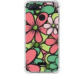 Funda Silicona Antigolpes para Xiaomi Redmi 6 diseño Flores 02 Dibujos