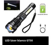 Powerful XHP50 LED Flashlight Waterproof 18650 Torch With Side Light 7 Modes Camping Fishing Lantern USB Rechargeable Zoom Lamp