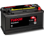 Batería de coche Tudor TC900 Standard. 12V - 90Ah/720A (EN) Caja L5