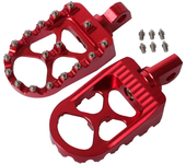 For Harley Sportster XL 883 1200 Dyna Street Bob Bobber Motorcycle Foot Pegs MX Wide Fat Footrests Pedals w/Shifter Pegs