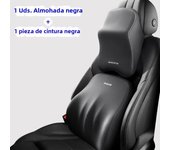 Car Memory Foam Headrest Set Car Neck Pillow Car Lumbar Waist Cushion Waist Support Car Seat Pillow Accessories Tools