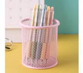 1Pcs New Pencil Holder Office Desk Metal Mesh Square Pen Pot Cup Case Container Organiser Durable Pencil Case