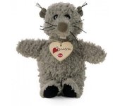 TRUDI-PELUCHE RATA ARETHA COLOR GRIS 40CM