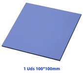 6W/mK GPU CPU Heatsink Cooling Conductive Silicone Pad 10mm*10mm/100mm*100mm Thermal Pad high quality термопрокладка