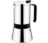 CAFETERA ITALIANA MONIX AROMA / 4 TAZAS / ACERO INOXIDABLE