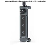 2025 Upgrade Tablet Holder Clamp Clip for iPad pro air mini 2 3 4 Universal Clip Tripod Mount for iPhone 4.7"-12.9" Most Tablet