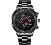 2023 Brand Men's Watches Luxury Stainless Steel Quartz Watch Man Leather Calendar Sports Wristwatch Luminous Clock reloj hombre