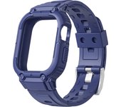 New Compatible with Apple Watch Band 40mm 45mm 49mm Bumper Case,  Rugged Men Bands for Apple Watch SE and iWatch Series 9 87654