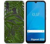 Funda Silicona Transparente para Gigaset GS3 diseño Jungla Dibujos