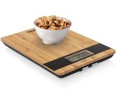 Báscula de cocina electrónica princess 4492944/ hasta 5kg/ bambú