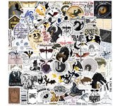 10/30/50/100PCS Fantasy Fourth Wing Novel Cartoon Sticker DIY Bike Travel Luggage Laptop Graffiti Waterproof Joke Sticker Gift