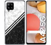 Tumundosmartphone Funda Gel Tpu para Samsung Galaxy A42 5G diseño Mármol 01 Dibujos