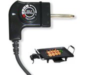 GOLDMAN SERVICE Termóstato Cable para Plancha de Asar Eléctrica. Válida Compatible para Diferentes Modelos de Grandes Marcas de Parrilla Eléctrica. Recambio Termostato Grill Asado. Modelo CTW-300