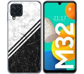 Funda Silicona para Samsung Galaxy M32 diseño Mármol 01 Dibujos