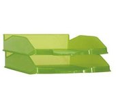 Archivo 2000 - 742 KW TL bandeja de escritorio/organizador Poliestireno Verde 742 KW TL