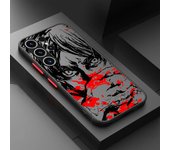 Case For Samsung Galaxy S23 Ultra S22 S20 FE S21 5G Matte Phone Cover S10 Note 20 10 Lite Luxury Funda Eren Attack On Titan