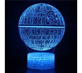Anime Yoda Baby 3D Lamp LED Illusion Night Light Color Changing Lampara for Kids Bedroom Decor Nightlight Manga Groot Table lamp