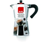 IBILI - Cafetera express Bahia. 14 tazas, 700 ml, Aluminio