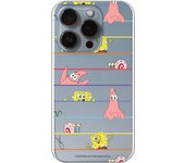 Funda original compatible con Iphone 14 Procon diseño de Bob Esponja Multipersonaje Arcoiris