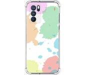 Funda Silicona Antigolpes para Oppo Reno 6 Pro 5G diseño Acuarela 05 Dibujos