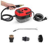 Limpieza in Vapor,2500W, Portátil Máquina de Limpieza a Vapor Premurizada de Alta Temperatu with 6 Velocidades 3 Tipos de Cuchillas Para Muebles de Cocina, Baños