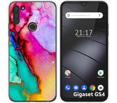 Funda Silicona para Gigaset GS4 diseño Mármol 15 Dibujos