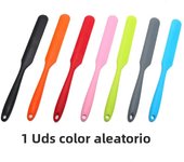 3-in-1 Silicone Cake Scraper, Brush and Mixer for Baking - Nonstick, Heat Resistant, Easy to Clean