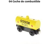 Magnetic Wood Train Toys Wooden Train Accessories Anime James Locomotive Model Car Toy for All Brands Tracks Kid Christmas Gifts