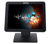 Avpos avpos-t17 monitor tactil de 17 pulgadas - pantalla true flat capacitiva de 10 puntos - 1280x1024 - 400cd/m2 - vga - color negro
