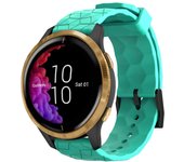 20mm 22mm Printing Strap For Garmin Venu 2 2s SQ Band Watch Vivoactive 3 4 Forerunner 645 Silicone Wristband SmartWatch Bracelet