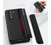 Z Fold 5 Case, Slim Pc Inbyggt case För Samsung Galaxy Z Fold 5 Med S Pen, avtagbar S Pen-hållare & Stativ