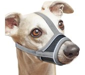 Soft Fabric Adjustable Strap Pet mask Mesh Dog Muzzle Allows Panting and Drinking Prevent Biting Dog mouthpiece