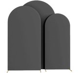 Wedding Arch Cover  Arch Backdrop Cover Spandex Fitted Arch Cover for Wedding Birthday Festival Party （Without Shelf）