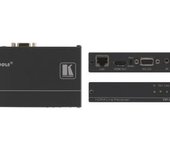 Kramer Electronics TP-580RXR extensor audio/video Receptor AV Negro