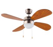 VENTILADOR DE TECHO 105 CM CON LUZ VT105 FM