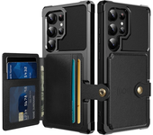 Card Wallet Case for Samsung Galaxy S24 S23 FE S25 S23 Plus S22 S21 Ultra A55 A35 A15 A54 A34 A53 A52S A52 A14 A05S A05 A24  A16