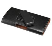 DFV mobile - Funda Cinturon Ejecutivo con Clip Giratorio 360 Piel Sintetica y cierre magnetico para OnePlus Nord N10 5G (2020) - Negra