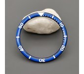 38mm*31.5mm Flat Resin Aluminium Watch Bezel Insert Fits SKX007 SKX009 SRPD Watch Case NH36 NH35 Movement Men Watch Parts