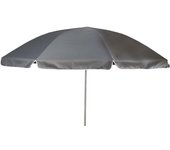 Bo-Camp - Sombrilla - Brazo articulado - Ø 250 cm - Gris